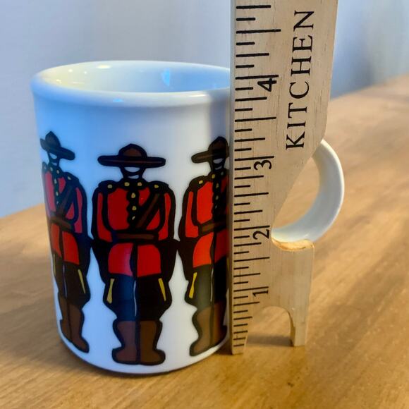 Marc Tetro Canada RCMP Mounties Coffee Tea Mug Stoneware Ceramic Danesco - Picture 7 of 9